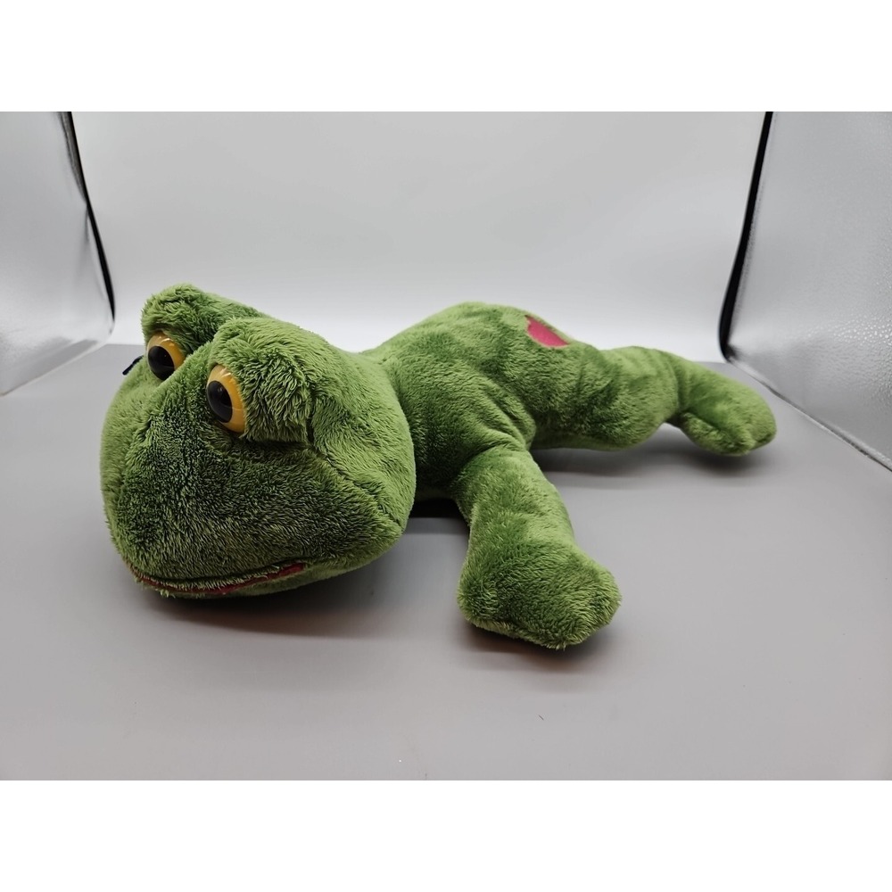 Applause Green Plush Stuffed Frog With Heart By Target Corporation